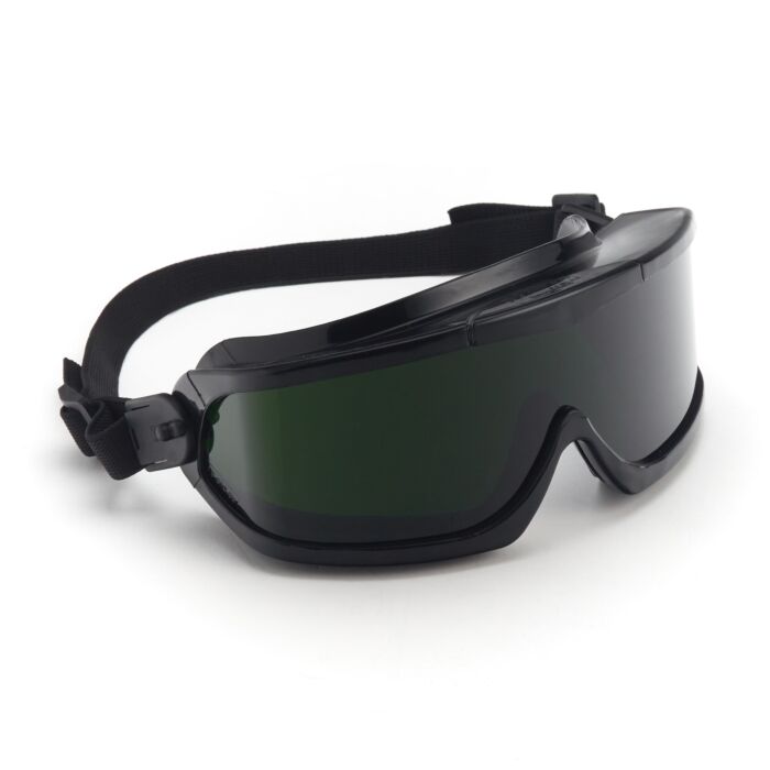 Aanpassing marge Snel Veiligheidsbril V-Maxx - gesloten met hoofdband - lassen - EN166/EN175 |  METALTIS