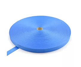 Tout - Polyester Sangle en polyester - 35mm - 3750kg - 100m en rouleau - Sans rayures (choisissez votre couleur)