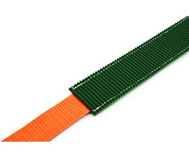 Beschermhoezen Antisliphoes voor (auto)sjorband 35mm - Groen - Kies uw lengte
