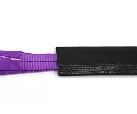 Tout - Sangles plates Fourreau de protection pour sangle de levage 1T - Noir - Choisissez votre longueur