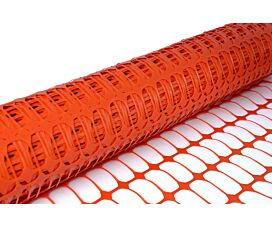 Tout - Signalisation Filet de balisage pour chantiers - Rouleau - 1mx50m - 180g/m² - Orange