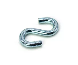 Crochets S Crochet S ouvert - 130kg - 11mm - Acier galvanisé Crochets S Crochet S ouvert - 130kg - 11mm - Acier galvanisé