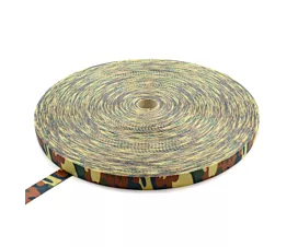 Alle band op rol - Polyester Polyester band Army green - 35mm - 3750kg - Rol - 100m - Militaire print Alle band op rol - Polyester Polyester band Army green - 35mm - 3750kg - Rol - 100m - Militaire print