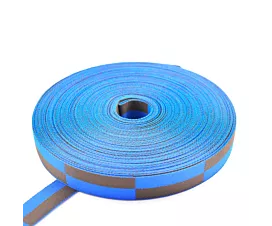 Karateband Karatéband - Rol - 50m - Dubbel geblokt - Blauw-Bruin Karateband Karatéband - Rol - 50m - Dubbel geblokt - Blauw-Bruin