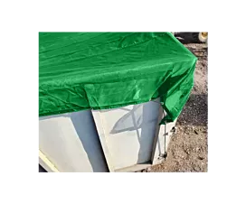 Alle netten & dekzeilen Container gaasnet - Groen - 3,5m x 5m Alle netten & dekzeilen Container gaasnet - Groen - 3,5m x 5m