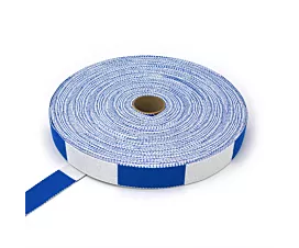 Judoband Judoband - Rol - 50m - Geblokt - Wit-Blauw