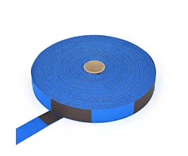 Judoband Judoband - Rol - 50m - Geblokt - Blauw-Bruin