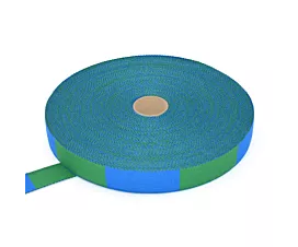 Judoband Judoband - Rol - 50m - Geblokt - Groen-Blauw
