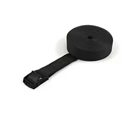 Toutes les sangles 25mm Sangle d’arrimage - 250kg - 3m - 25mm - En 1 pièce - Boucle à came noire - Noir - 4pcs Toutes les sangles 25mm Sangle d’arrimage - 250kg - 3m - 25mm - En 1 pièce - Boucle à came noire - Noir - 4pcs