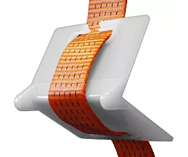 Standaard hoekbeschermers Hoekbeschermer open - 90x90x137mm - Wit
