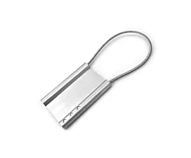 Tout - Accessoires Etiquette ID (aluminium)/Scellé câble blanc - Câble standard (22cm)