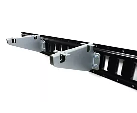 Rails universels & Accessoires Équerres de fixation pour E-Track, set de 2 pièces Rails universels & Accessoires Équerres de fixation pour E-Track, set de 2 pièces