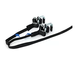 Varia Spanband - 250kg - 1,4m - 25mm - Boordklem - Zwart