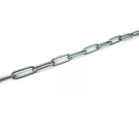 Signalisatie & Afbakening Lange schakelketting - 30m - 3mm x 26mm