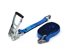 Alle spanbanden 50mm Spanband - 5T - 9m - 50mm - 2-delig met spitshaken - Blauw - Metaltis Premium Alle spanbanden 50mm Spanband - 5T - 9m - 50mm - 2-delig met spitshaken - Blauw - Metaltis Premium