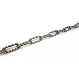 Afzetkettingen Lange schakelketting - 25m - 6mm x 42mm - RVS