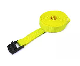 Alle spanbanden 25mm Spanband - 160kg - 3m - 20mm - 1-delig - Klemgesp - Fluogeel - Multifunctioneel - 4st.
