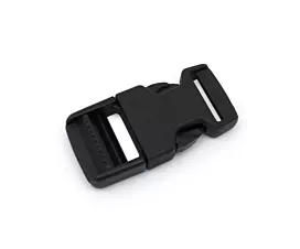 Varia - Zwarte hardware Klikgesp - 20mm - Zwart - 10st.