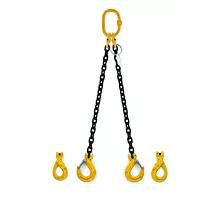 Hijsketting 2-sprongen G8 Hijsketting - 7,4t - 13mm - 2-sprong - Zonder inkorthaken - G8 - Kies uw haken