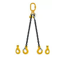 Hijsketting 2-sprongen G8 Hijsketting - 7,4t - 13mm - 2-sprong - Met inkorthaken - G8 - Kies uw haken