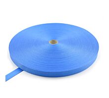 Polyester 35mm Polyester band 35 mm - 3750 kg - 100 m op rol - zonder strepen (kies uw kleur)