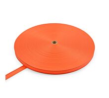 Polyester band 25mm 1200kg met strepen oranje (2020)