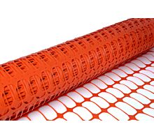 Tous les filets et bâches Filet de balisage pour chantiers - Rouleau - 1mx50m - 180g/m² - Orange
