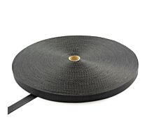Alle - Black Webbing Polyester band 35 mm - 3750 kg - 100 m op rol - zwart