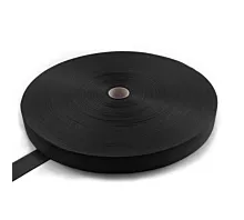 Black - 50mm Polypropyleen band - 1000kg - 50mm - 100m op rol - Zwart