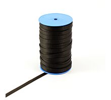 Alle zwarte band op rol Polypropyleen band 15mm - 300kg - op trommel - zwart