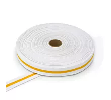 Tout - Sangles en coton Ceinture de judo rayée (50m en rouleau)