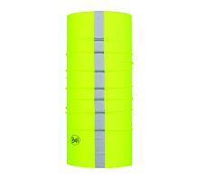 Tout - Protection cou/tête Tour de cou Original BUFF - jaune fluorescent avec bandes rétro-réfléchissantes