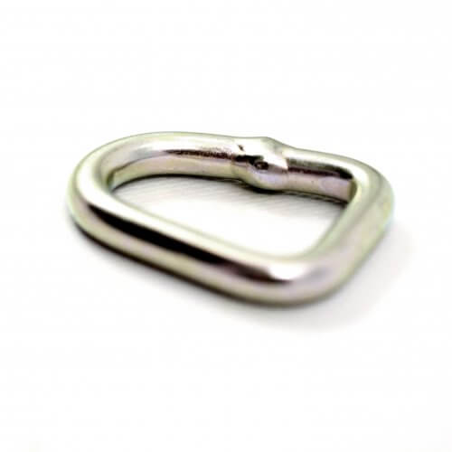 D-Ring 25mm voor Pagode tent 6,5mm 4,7 cm White Zinc  MB